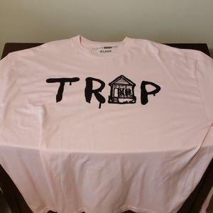 Pink Trap House Long Sleeve T-Shirt